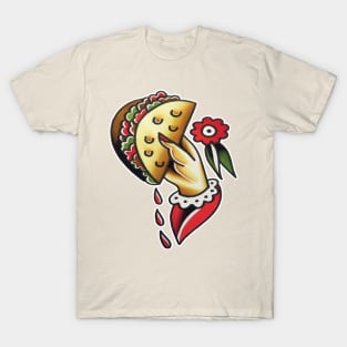 Taco traditional tattoo T-Shirt